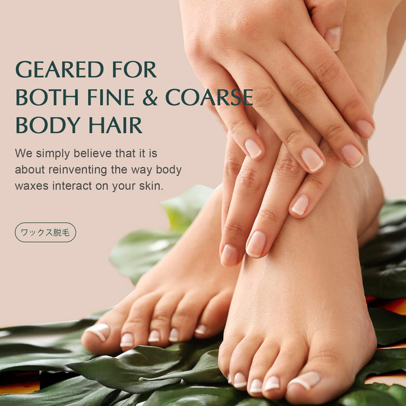 [Australia] - KOTAMU Wach hair removal, coconut oil waxing for chest, back, face, eyebrows, arms, armpits and bikini area, without wax strips, specially formulated for coarse fine hair 450g CREAM 