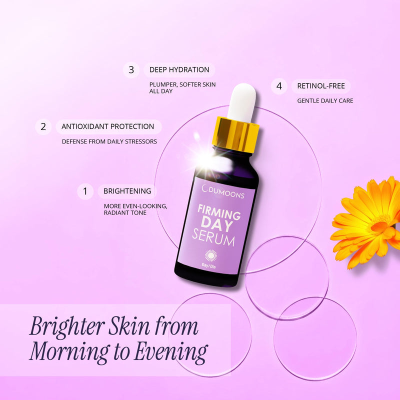 Vitamin C Serum for Face with Collagen & Hyaluronic Acid - Anti Aging Day Serum, Brightening Hydrating Serum for Women & Men, Lightweight Daily Face Serum with Calendula Oil, 0.67 fl oz
