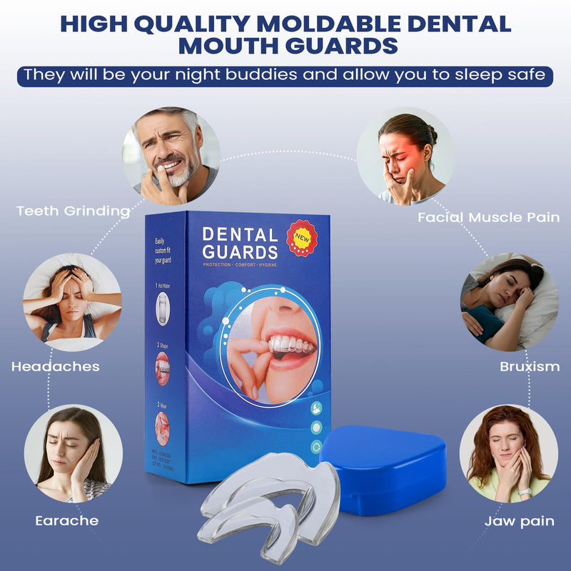 [Australia] - Anti Grinding Guard,Mouth Guard for Grinding Teeth at Night,Night Guards for Teeth Grinding for Adults 