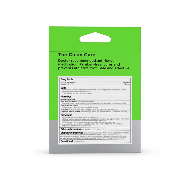Athlete’s Foot Antifungal (14-Wipes), Tolnaftate 1%, Alcohol-Free, Skin-Repairing Formula with Emollients, Eucalyptus & Menthol, Treats & Prevents Athlete’s Foot, Jock Itch & Ringworm. Box 14