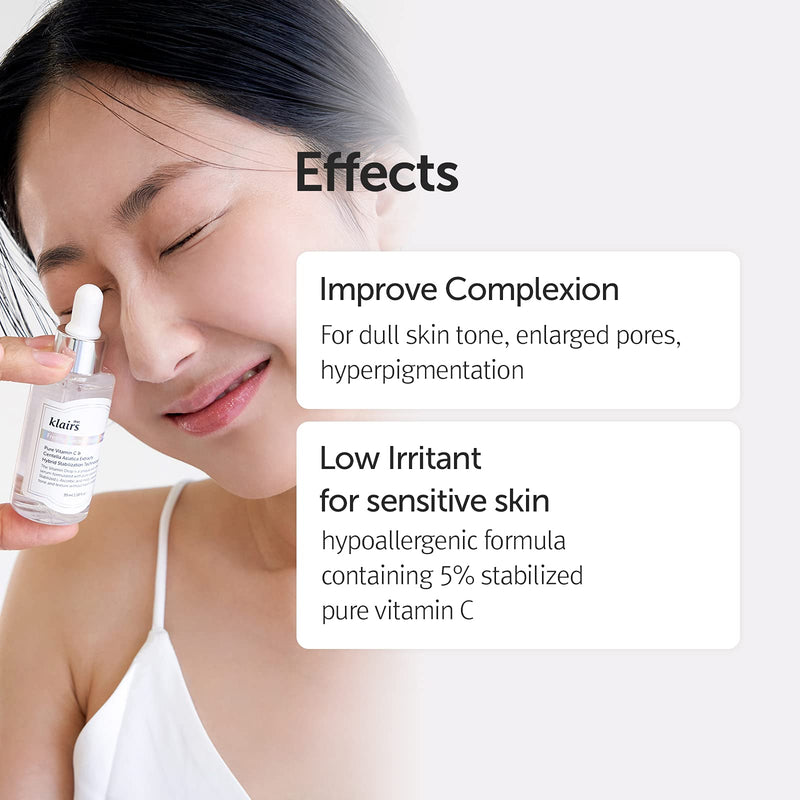 DearKlairs Blue Calming Cream + Vitamin C Serum Duo Set Korean Skincare