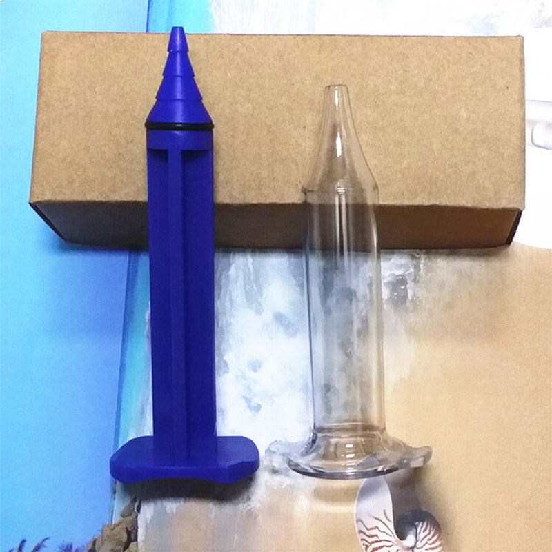 [Australia] - Impression Syringe Injector- Ear mold Impression Taking for Hearing Aid Dispensers IEM DIY (Blue) Blue 