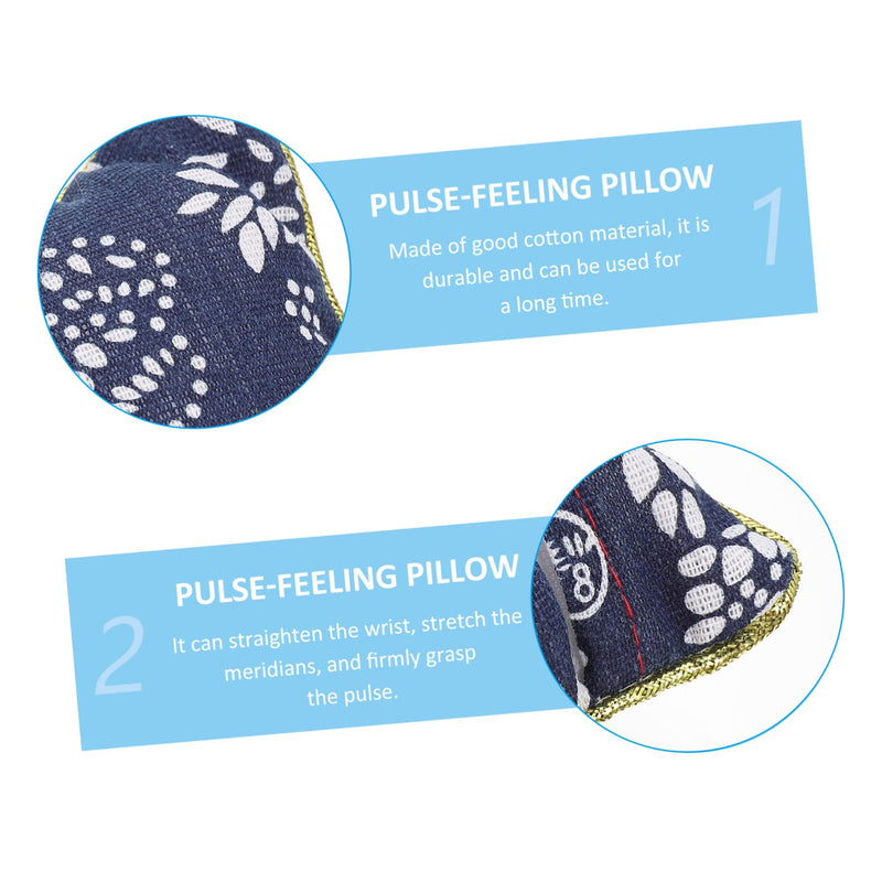 [Australia] - CHILDWEET 2pcs Chinese Medicine Pulse Pillow Cotton Diagnosis Cushion for Accurate Pulse Handling Lightweight and Blue 