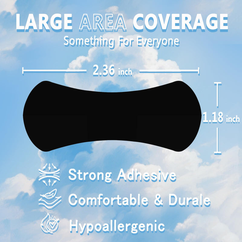 [Australia] - Nasal Strips for Snoring(60 Count),Nose Strips for Breathing,Snoring Solution,Nose Strips,Breath Strips,Nose Opener for Breathing Sleep,Oil & Sweat Proof High-Adhesive Patch,Better Sleep & Anti Snore Black Ôºà60 CountÔºâ 