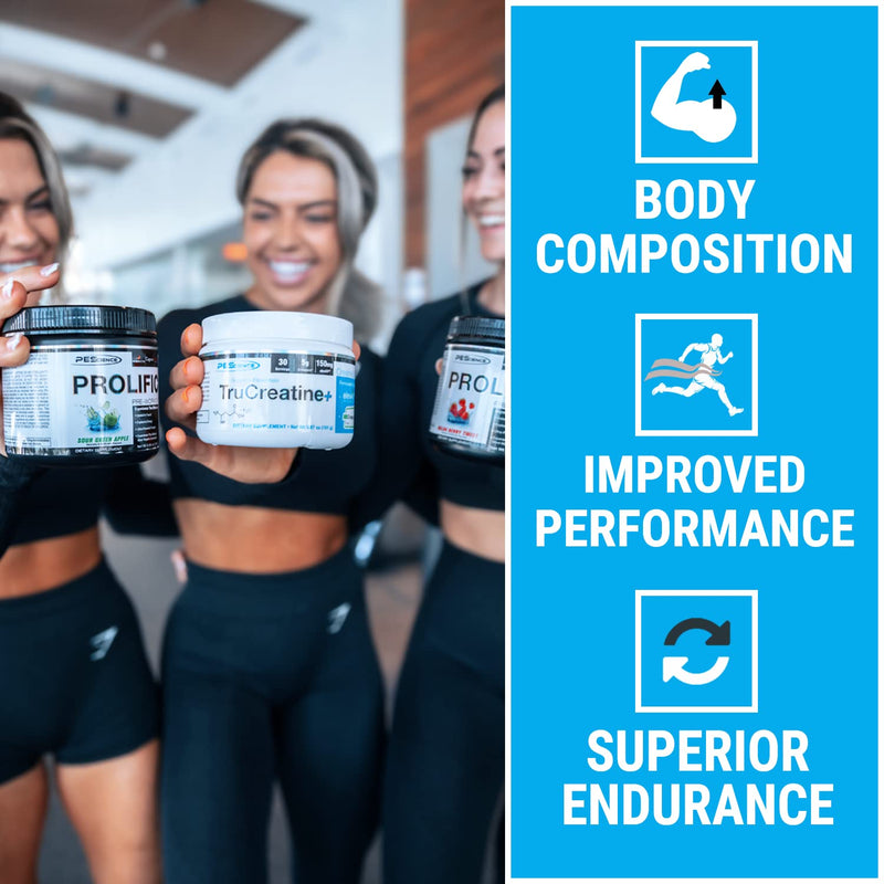 [Australia] - PEScience TruCreatine+, Pure Creatine Monohydrate and ElevATP Powder, 30 Servings 30 Servings (Pack of 1) 