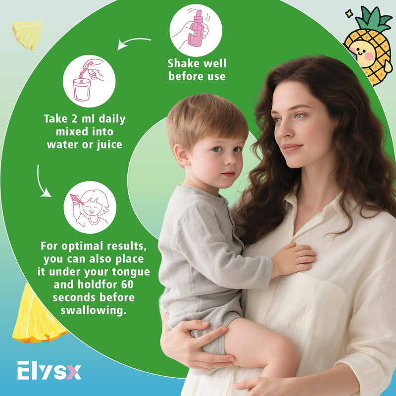 [Australia] - L-lysine Monolaurin Liquid Drops, Lysine 1000mg Supplement for Kids & Adults, with Vitamin C & D3, Zinc Citrate, Selenium, Quercetin & Elderberry Extract, Immune Support, Lip & Skin Health, 2 FL OZ 