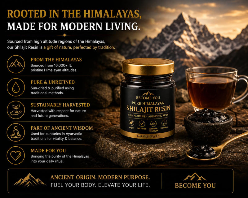 Pure Himalayan Shilajit Resin, 50g, Authentic High Altitude, Lab Tested, Vegan, Heavy Metals Tested, Traditional Mineral Complex, Energy & Vitality Support