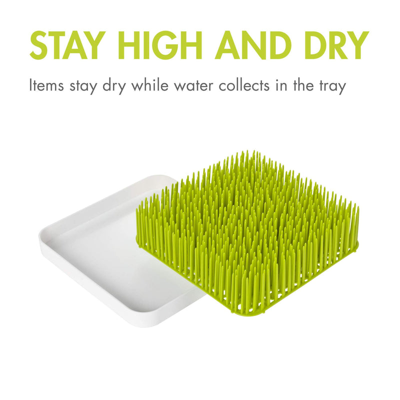 [Australia] - Boon Grass Countertop Drying Rack, Green 1 Count (Pack of 1) 
