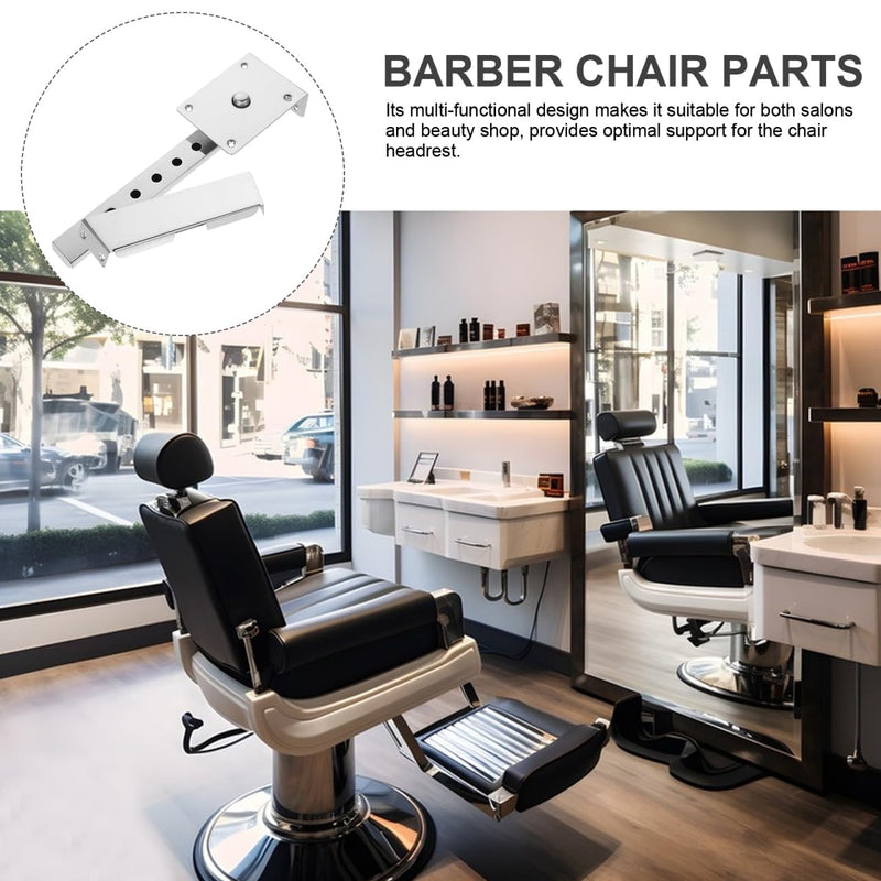 [Australia] - Barber Chair Replacement Headrest Bracket Support for Salon and Barber Chairs Ergonomic Design Easy Installation 11.65X3.14X1.69 Inches 