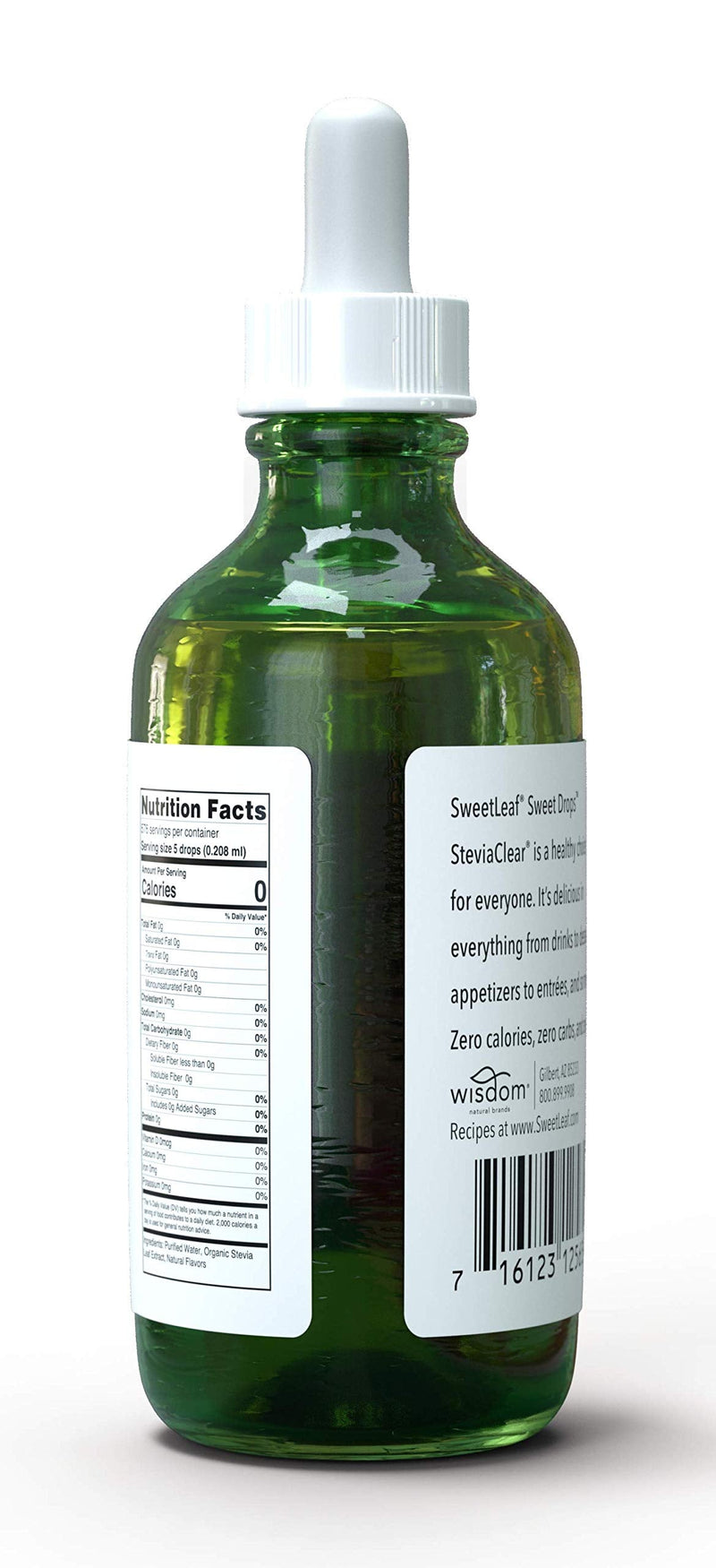 [Australia] - SweetLeaf SteviaClear Sweet Drops - Stevia Liquid Drops Sweetener, Pure Stevia Drops with No Bitter Aftertaste, Liquid Sugar Alternative, Zero Calorie, Keto Food, Non-GMO SweetLeaf Stevia, 4 Fl Oz (Pack of 2) 