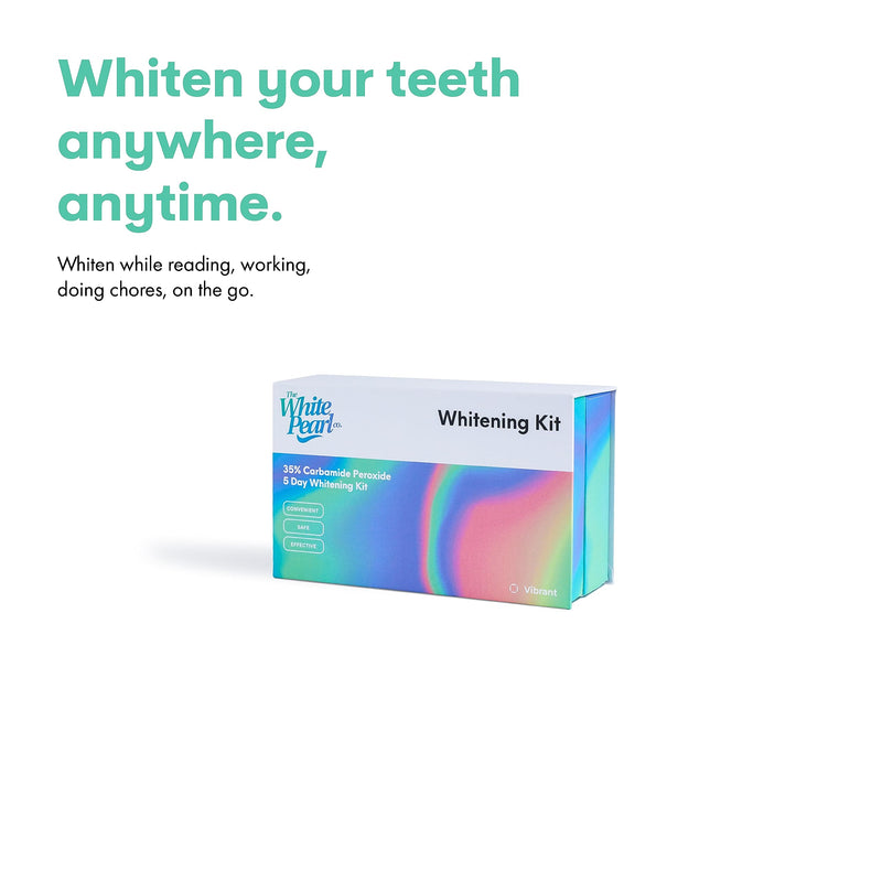 [Australia] - Teeth Whitening Kit with LED Light, Wireless, 35% Carbamide Peroxide, Desensitizing Agent, Enamel Safe, Gentle on Teeth 