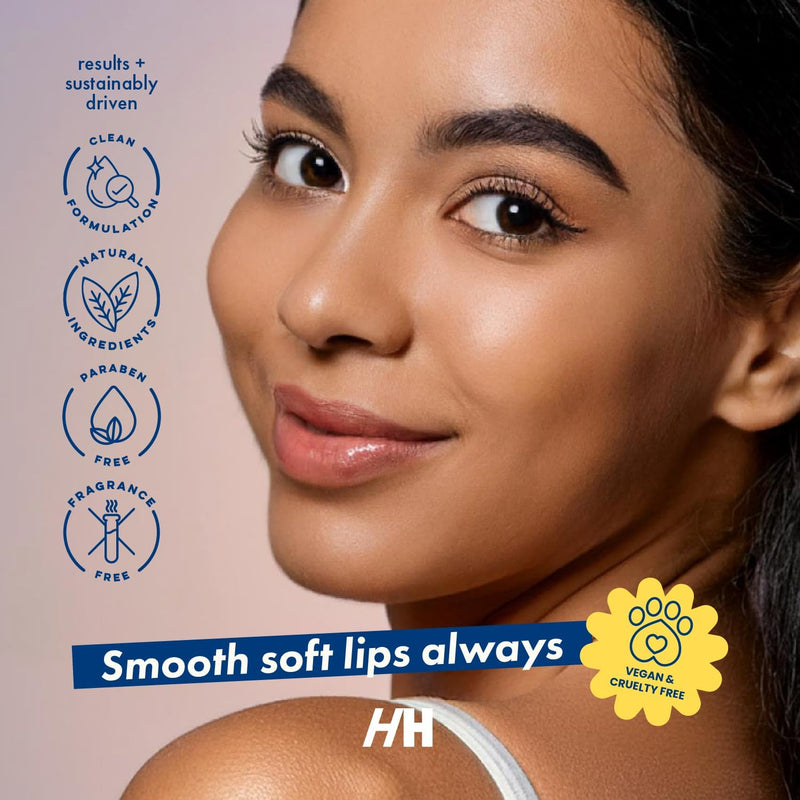 [Australia] - Handmade Heroes Lip Brush, Reusable Lip Exfoliator - Gentle Exfoliant, Use with Sugar Lip Polish and Lip Exfoliator Scrubber for Chapped and Dry Lips 2pc 