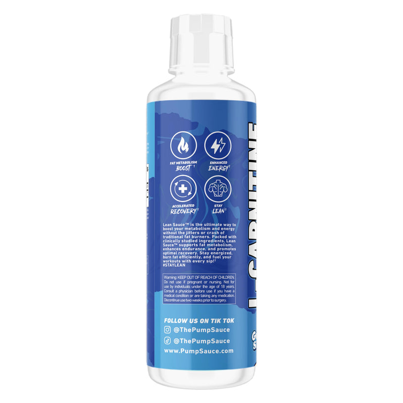 [Australia] - Lean Sauce Liquid L-Carnitine 3500 - Pre Workout Formula, Stimulant Free for Optimal Absorption, Energy & Muscle Support - 15% More (3500 vs 3000) 