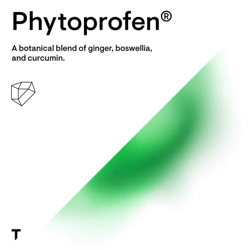 [Australia] - THORNE Phytoprofen - Botanical Blend of Ginger, Boswellia, and Curcumin - Supports Healthy Cytokine Balance and Healing After Injury or Surgery - Gluten-Free, Soy-Free, Dairy-Free - 60 Capsules Standard Packaging 