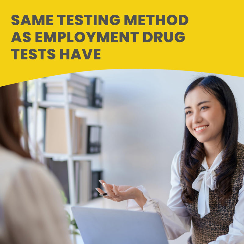 THC Tests for Home, Sensitive 50 ng/mL Urine Strip Kit, 5 Pack | Clear Results in 5 Minutes, CLIA Waived and 510(k) Cleared Weed Test Panels, Made for Edibles, Vapes and Delta 8 Use