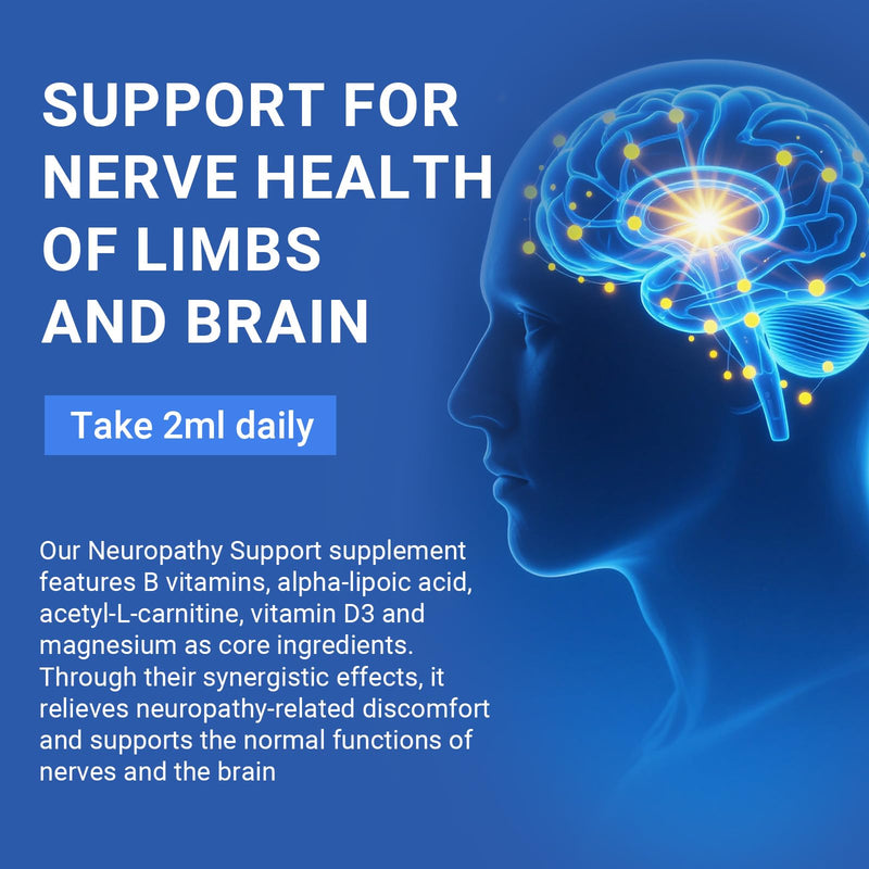 Alpha Lipoic Acid 600mg Liquid Drops for Neuropathy, Advanced 12-in-1 Stabilized R-ALA Supplement w. Benfotiamine Acetyl L-Carnitine Vitamin C E for Antioxidant Nerve Brain Energy Health