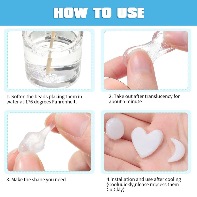 [Australia] - Clip-on teeth, 100 g dentures, temporary teeth, tooth repair set, do-it-yourself dentures, is suitable for temporarily repairing missing or damaged teeth. 