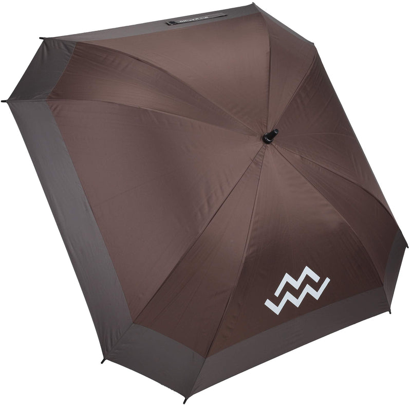 Golf Umbrella 62 Inch - Windproof -Automatic Open - UV Protection- Square Umbrella for Men Women - Umber on Ash - One Size