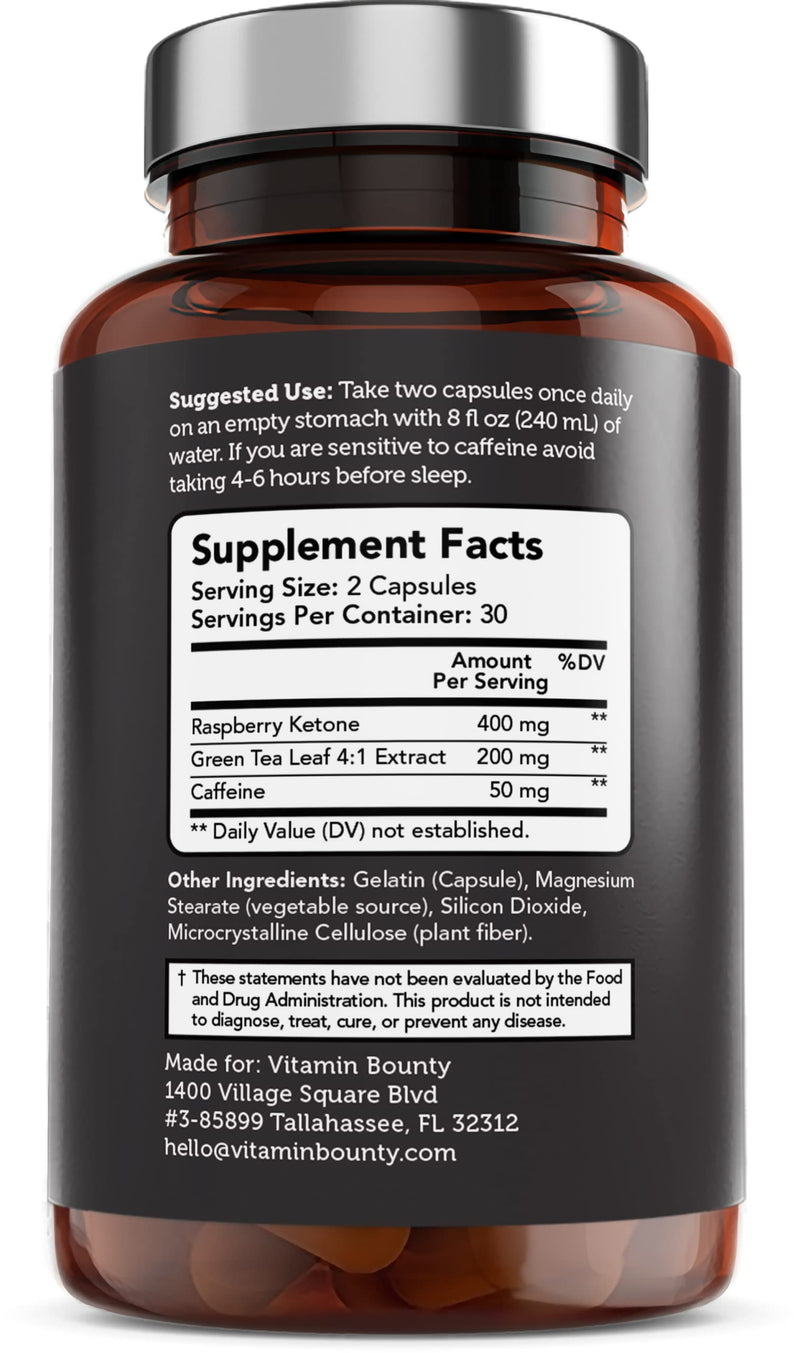 Vitamin Bounty Tune Your Keto and Burn on Keto Bundle - Keto Multivitamin, Calorie Burning for Women and Men, Premium Raspberry Ketones, Energy Support - Bundle 60 Capsule Each