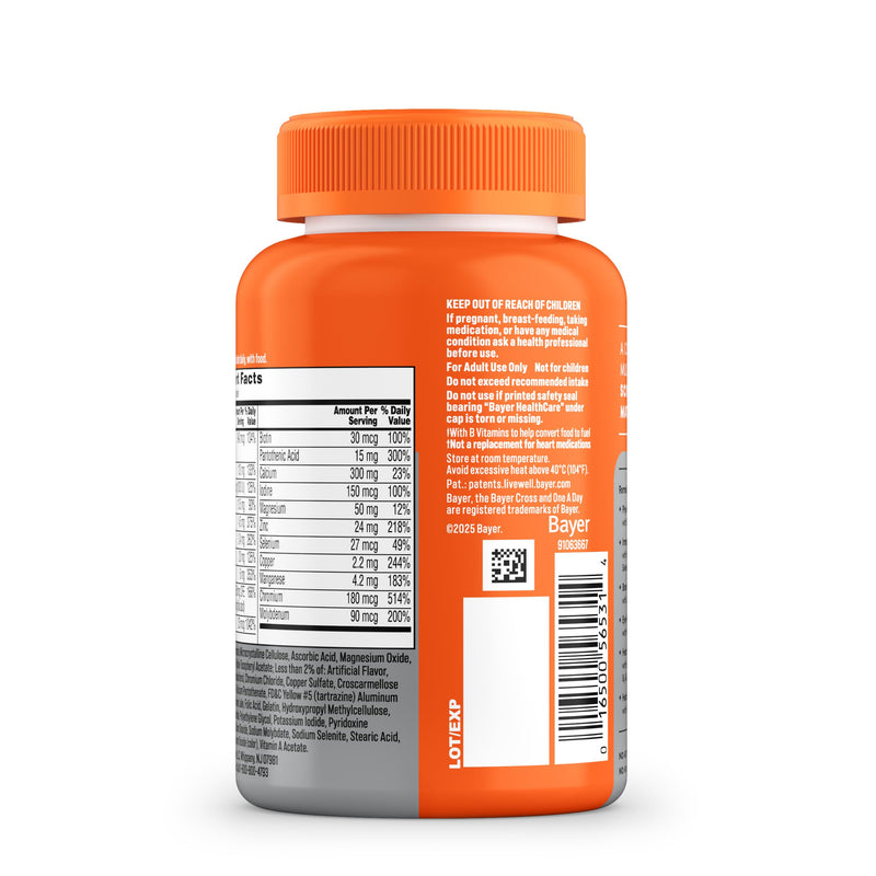 One A Day Multivitamin for Women 50 and Over Tablets, Womens Multivitamin 50 plus with Vitamins D, C, E, Zinc & Biotin, Daily Vitamins for Woman 50+, 100 Ct (Packaging May Vary) 100 Count (Pack of 1)