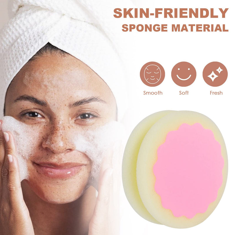[Australia] - Sreuyong Pack of 5 Hair Removal Pads Painless Hair Removal Sponge for Face Leg Arm Body Reusable Physical Hair Removal Tool 