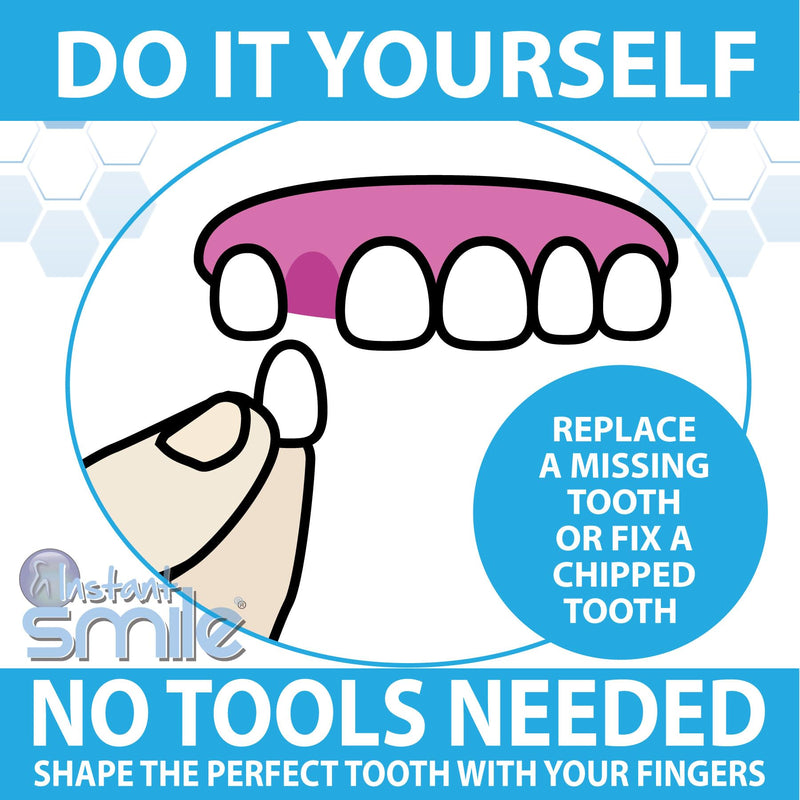 [Australia] - Instant Smile Themal Fitting Temporary Tooth Replacement Fitting Beads 