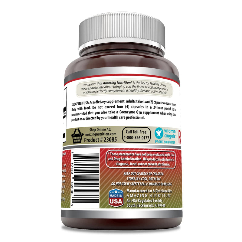 [Australia] - Amazing Formulas Red Yeast Rice 1200mg Per Serving 120 Capsules Supplement (Non-GMO, Gluten Free) 120 Count 
