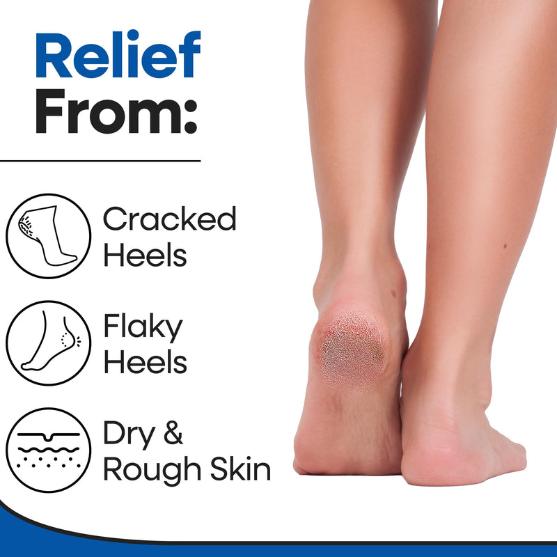 [Australia] - Moisturizing Socks for Men | Cracked Heel Treatment with Aloe Vera | Moisturizer Foot Callus Remover | Aloe Socks for Cracked Heels & Dry Cracked Feet | Lotion Infused Gel Heel Socks (Large - 3 Pairs) Black - 3 Pairs Large 