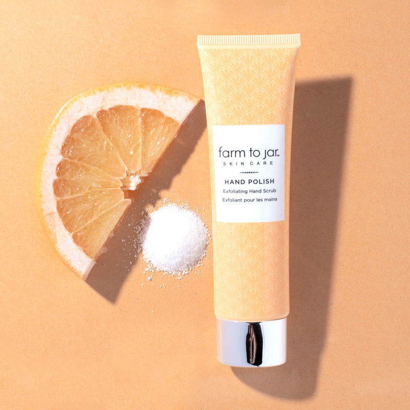 [Australia] - Aloette Hand Polish Exfoliating Hand Scrub, Buffs Away Dead Skin Cells, Exfoliates Skin, Aloe & Shea Butter, Cruelty Free, 2 Oz, Clear 