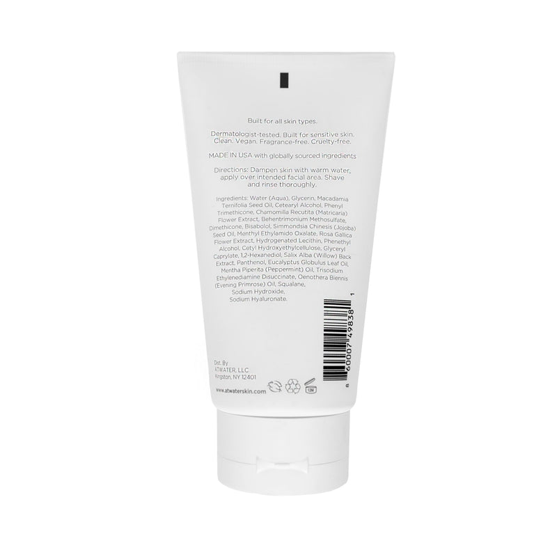 [Australia] - ATWATER Smooth Target Shaving Cream, Men's Pre-Shave and Shave Cream in One, Translucent Formula with Rosa Gallica Extract, Nick-Free Protection for Sensitive Skin - 5 oz 5 Ounce (Pack of 1) 
