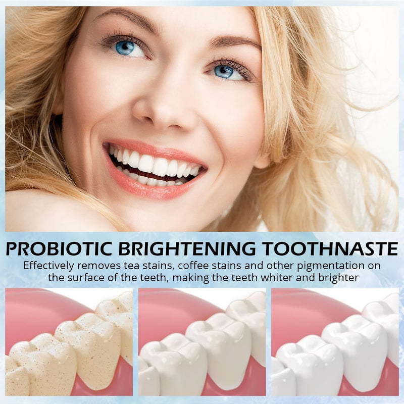 [Australia] - Hydroxyapatite Toothpastes for Enamel Protection and Tooth Strengthening, Gentle Mint, Safe for Sensitive Teeth, Daily Oral Care for Fresh Breath & Oral Health (4) 4 