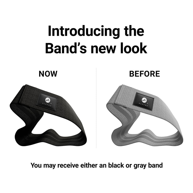 Aletha - Hip Resistance Band | Non-Slip, Medium Resistance Exercise Band (30-50 lbs)