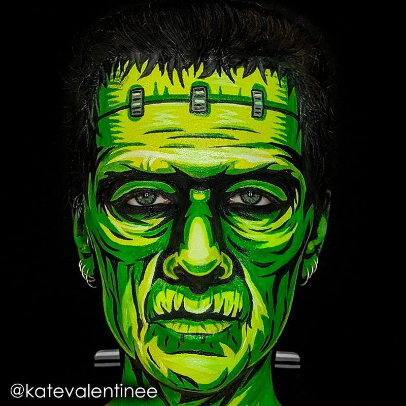 [Australia] - Mehron Makeup CreamBlend Stick | Face Paint, Body Paint, & Foundation Cream Makeup | Perfect for Halloween .75 oz (21 g) (Ogre Green) Ogre Green 1 Count (Pack of 1) 