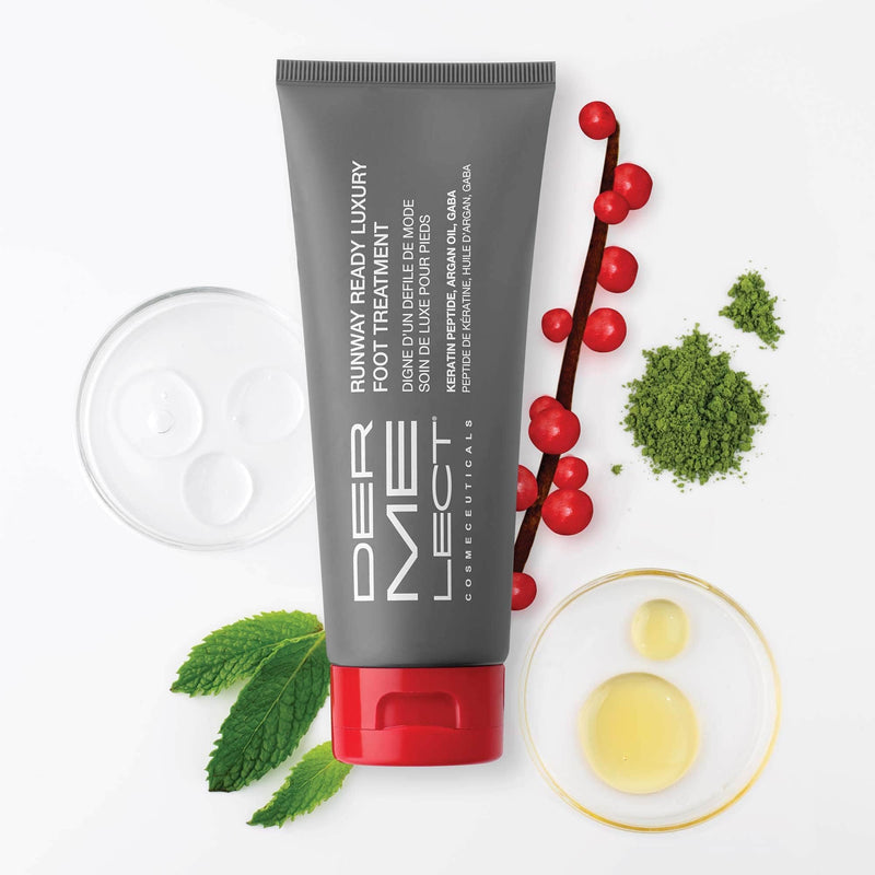 [Australia] - Dermelect Essential Anti-Aging Hand & Foot Duo - Ultra-Hydrating Hand Cream & Runway Ready Foot Treatment, Restores Youthful Appearance, Softens & Exfoliates, Grease-Free Formula 