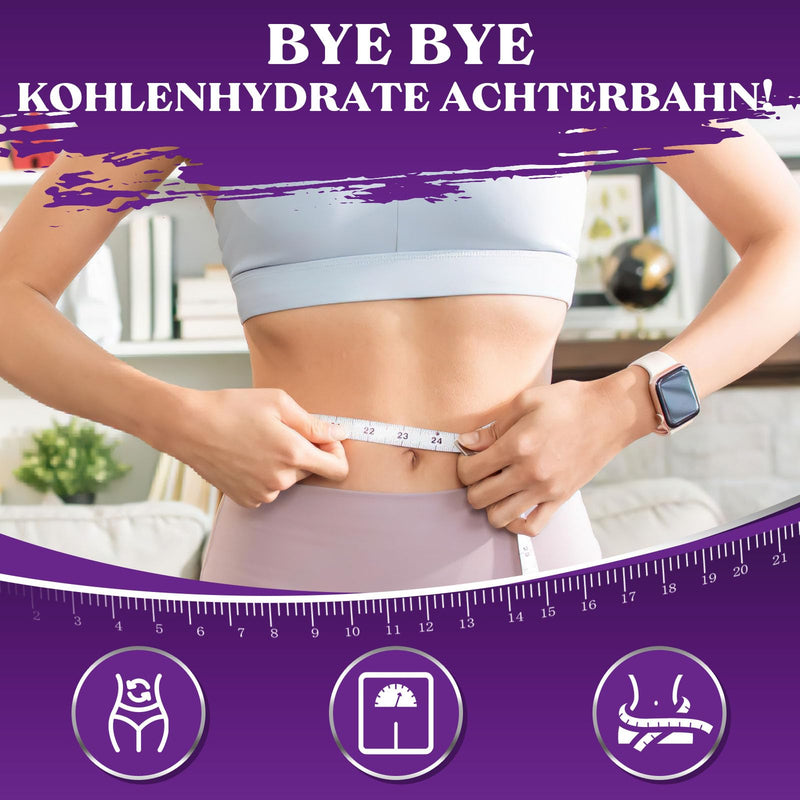 [Australia] - Appetite Suppressant for Women 2577mg, High Dose Glucomannan from Konjac Root, Fast Strong Fat Burner, Optimized with Chromium, Green Tea Extract, Vitamin B12, Natural, Keto (90 Tablets) 90 Pieces (Pack of 1) 