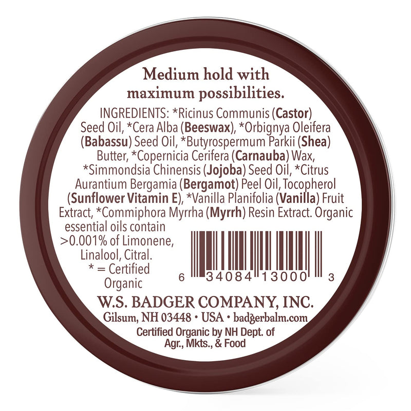 [Australia] - Navigator Class Man Care Man Mustache Wax Badger .75 oz Tin by Badger 