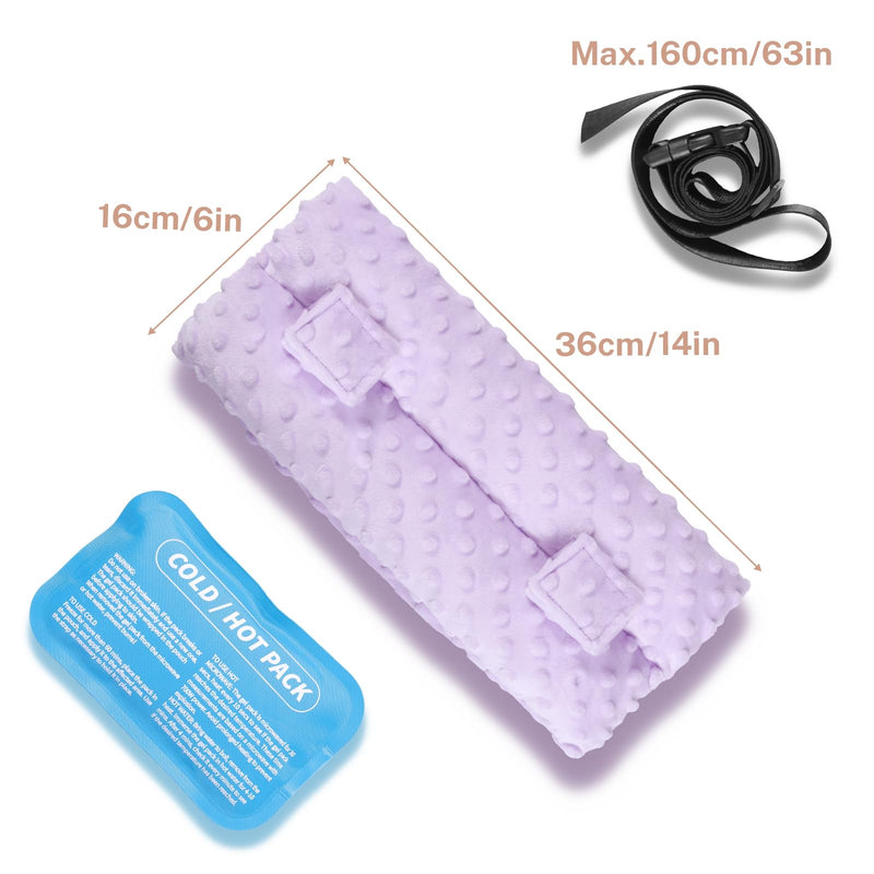 [Australia] - Seatbelt Pillow - Hysterectomy Mastectomy Heart Operation Recovery Supplies, Post Abdominal Surgery Myomectomy Pillows with Ice Pack, Tummy Tuck Recovery Must Haves, Tummy Pillow 