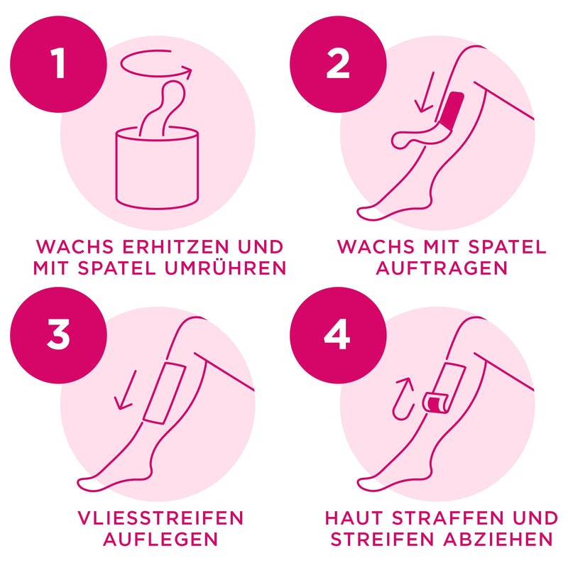 [Australia] - Veet Pure sugar paste with vanilla blossom scent - sugaring paste for hair removal on the body and face - 1 x 250 ml including wooden spatula and fabric strips 