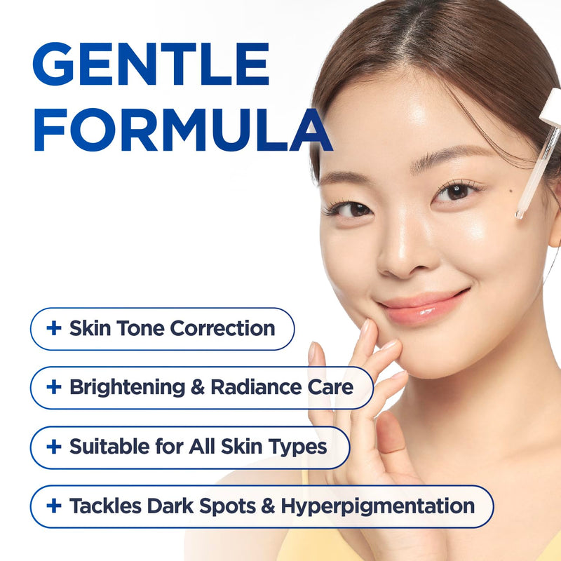 CKD Vita C TECA Toning Shot Serum – Vitamin C & TECA Face Serum for Brighter-Looking Skin, Hydrating Facial Serum for Radiant Complexion, Korean Skincare, 1.01 fl oz 1.01 Fl Oz (Pack of 1)
