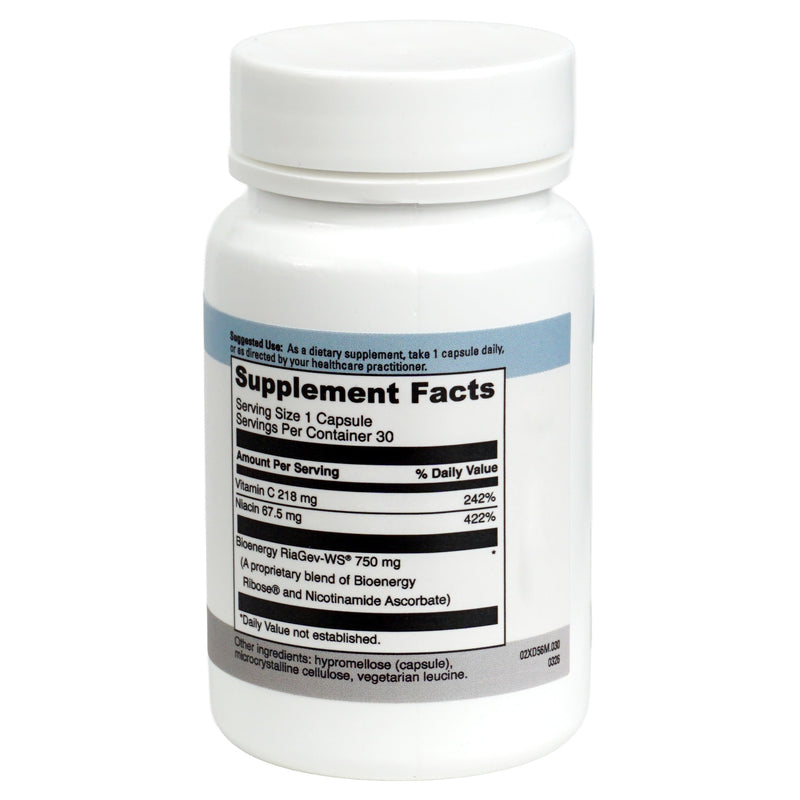 Hampton Distribution NAD+ Boost*: Advanced Cellular Energy Formula | with Vitamin C & Niacin | Supports Cognitive Function & Mitochondrial Health | 30 Capsules | Gluten-Free, Soy-Free Supplement 30 Count (Pack of 1)