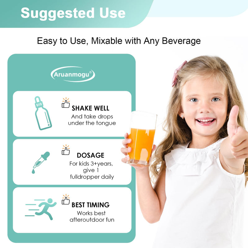 60ML Methylfolate for Kids | 5-MTHF Plus Methyl B12 with B6 (P5P) -Supplement Kids B12 Vitamin | Folinic Acid Alternative