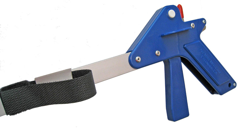 [Australia] - ArcMate 32" EZ Reacher Deluxe - Grabber Reacher with 5 lb. Pickup Capacity, 4.5" Wide Fingers, Locking Handle, Heat Resistant Silicone Tips - Grabber Tool for Elderly, Post Op, Accessibility 32 Inch 