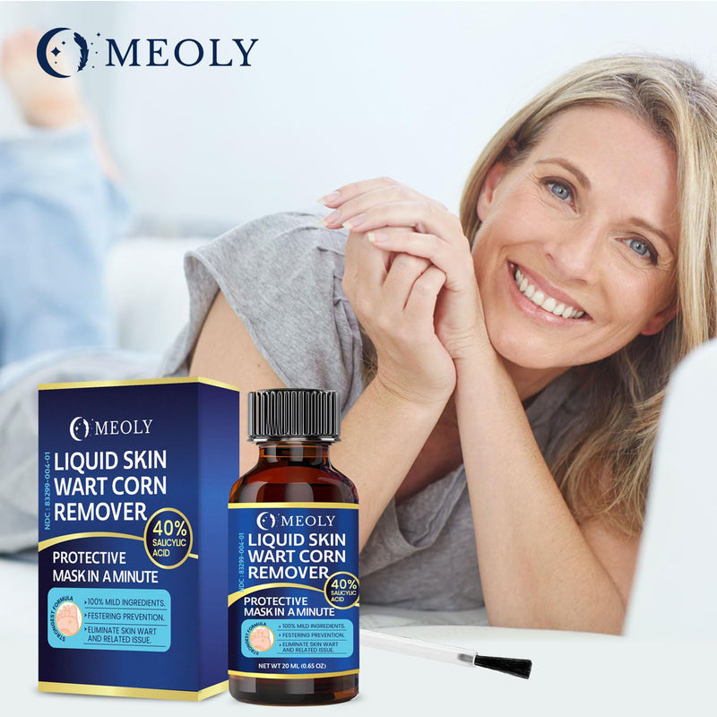 [Australia] - Fast-Acting Wart Remover: 40% Salicylic Acid Wart Remover Maximum Strength for Plantar Wart, Corn Men and Women 