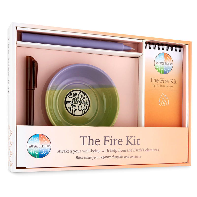 [Australia] - The Fire Kit ‚Äì Turn Over a New Leaf This Fall - Burn Negative Thoughts for Stress Relief and Healing - Care Kit By Two Sage Sisters 