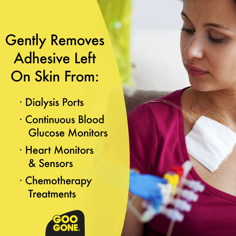 [Australia] - Goo Gone Bandage Adhesive Remover For Skin - 8 Ounce - Safe Method to Remove Sports Tape, KT Tape, Temporary Tattoos, Ink, Medical Bandages and More 8 Fl Oz (Pack of 1) 