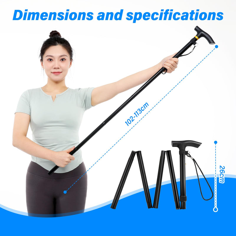 [Australia] - Foldable Shoulder Wand for Physical Therapy & Rotator Cuff Rehab - Lightweight, Portable & Long Enough - Exercise Equipment & Stretching Tool 
