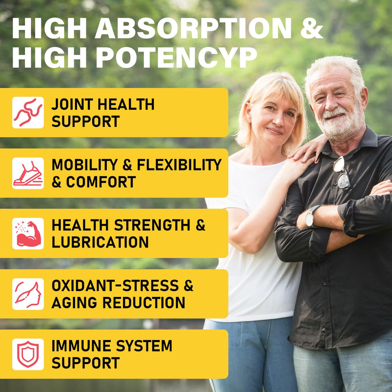 [Australia] - Glucosamine Chondroitin Gummies, 4200mg Extra Strength Joint Supplements Glucosamine Chondroitin with MSM & Elderberry for Joint Health, Flexibility, Immune Support for Adults, Men & Women, 180 Count 180 Count (Pack of 1) 