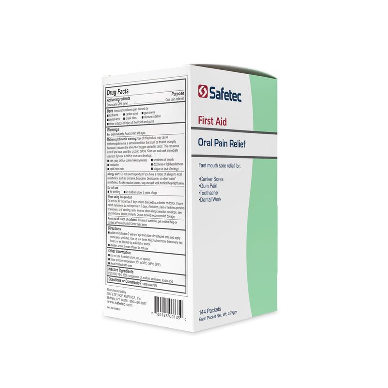 [Australia] - Oral Pain Relief, 0.75 Gram Packets (Box of 144) 
