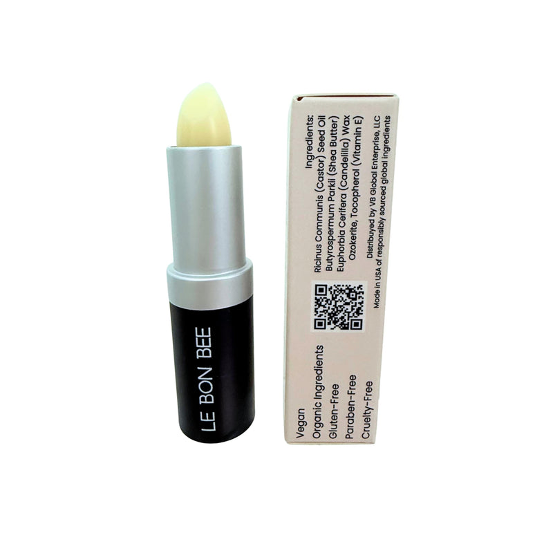 Lip Balm with Vitamin E - Hydrating Lip Moisturizer for Women & Men, Lip Treatment for Dry, Cracked Lips, Cruelty-Free, Paraben-Free, Gluten-Free, Fragrance-Free. Proudly made in USA