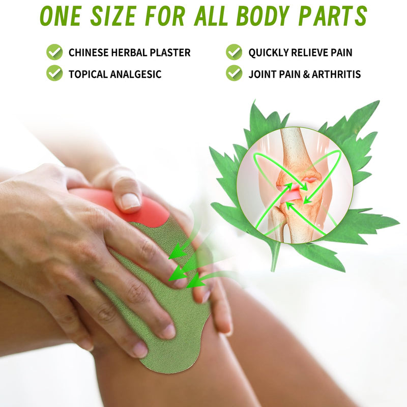 [Australia] - Pack of 30 knee plasters against pain, pain relief patch, knee pain relief plasters, plasters for pain relief in knees, back, neck, shoulders, deep heat for relaxing, loosening muscles, pain relief patch 